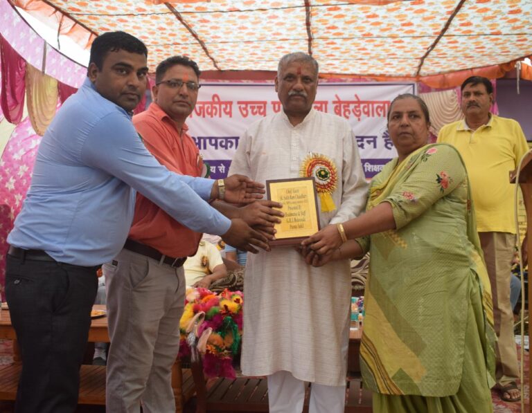 प्रत्येक बच्चे को घर द्वार पर मिले गुणवक्ता परक उच्च शिक्षा- सुखराम चौधरी