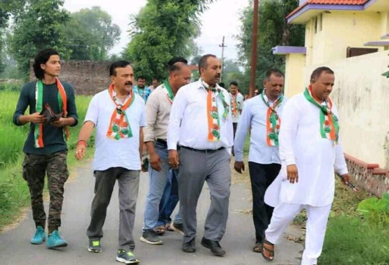 पूर्व विधायक जंग ने शुरू की परिवर्तन यात्रा…लोगों का मिल रहा भरपूर समर्थन…