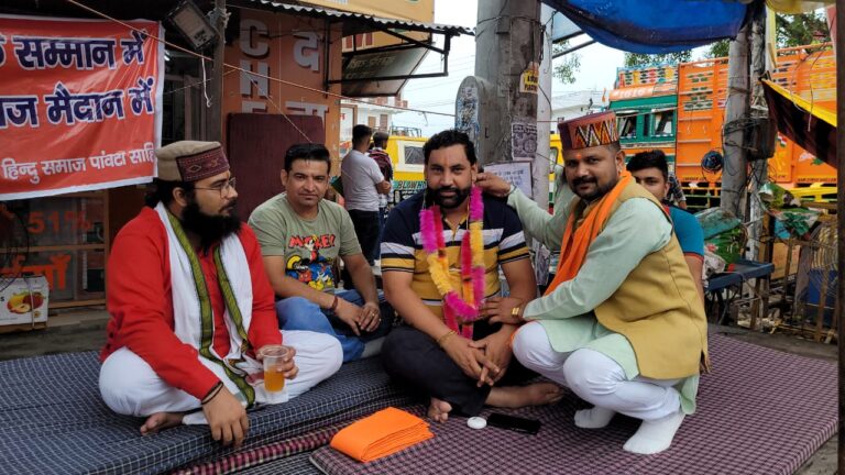 गोसेवक अजय संसरवाल आगामी 24 घंटे की भूख हड़ताल पर…