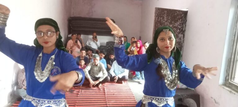 बद्रीपुर, जामनीवाला, नाया पंजोड व कांडो भटनोल में फोक मीडिया कार्यक्रम….