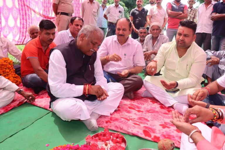 मंत्री सुख राम चौधरी ने पटवार वृत नवादा का शुभारंभ किया…