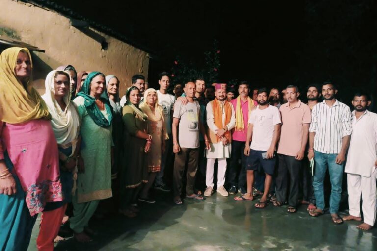 सुनील चौधरी…नारीवाला और अमरकोट में बैठकों का आयोजन