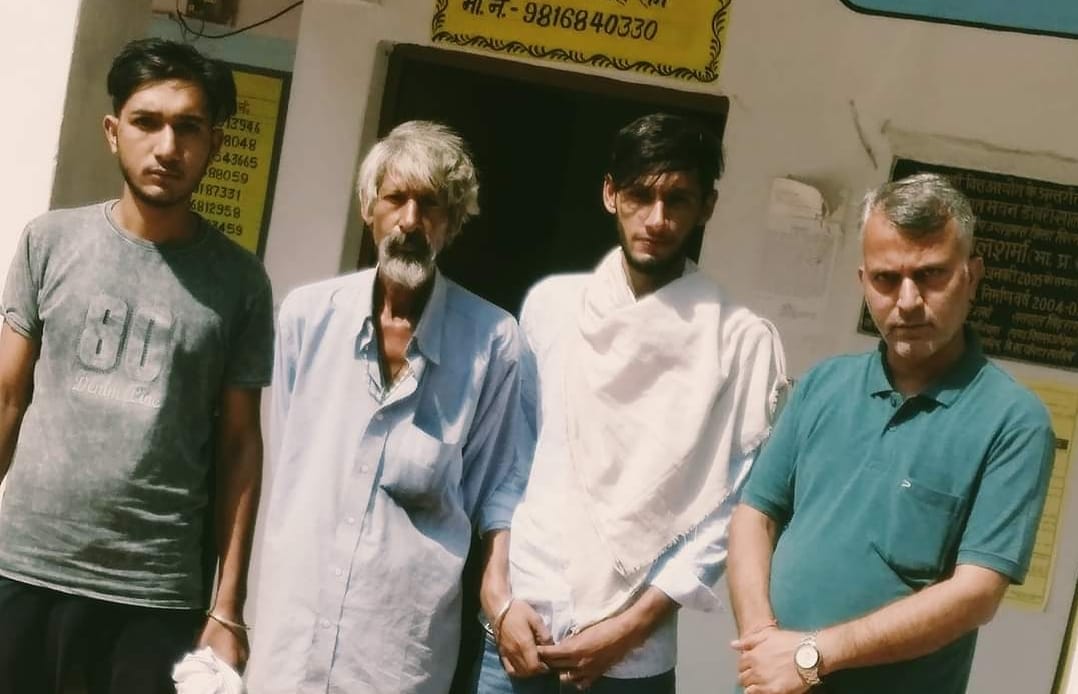 3 महीने से भटक रहे मानसिक रोगी को मिलाया परिवार से…