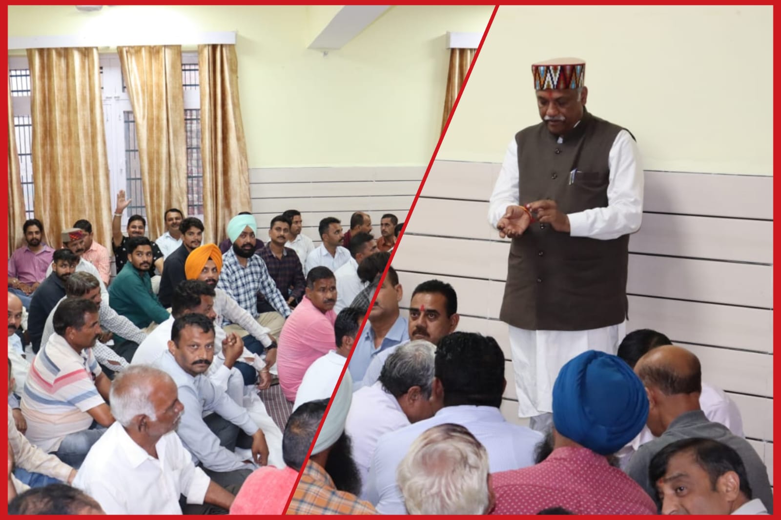 भारतीय जनता पार्टी मण्डल पाँवटा साहिब की मासिक बैठक सम्पन्न…