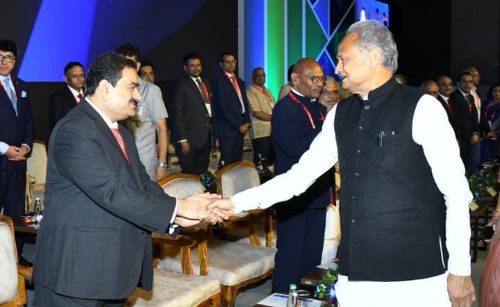 राजस्थान में कोई भी इन्वेस्ट कर सकता है चाहे वह अदानी हो अंबानी हो या अमित शाह के बेटे जय… गहलोत  Ashoka