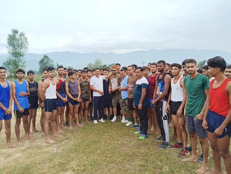 चैन वाला में आर्मी भर्ती रैली का आयोजन…