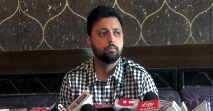 कांग्रेस पार्टी को छोड़ भाजपा पार्टी का साथ देने का ऐलान…आश्रय शर्मा