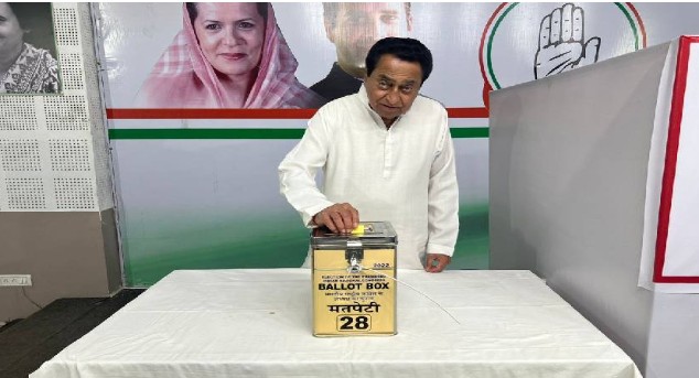 कांग्रेस अध्यक्ष पद के लिए मतदान की प्रक्रिया शुरू… यशपाल तनैक और शशि शर्मा को पोलिंग एजेंट