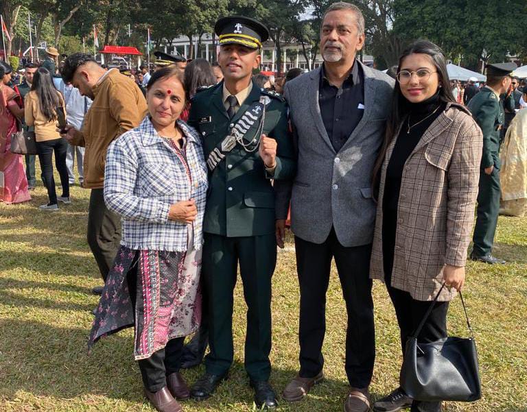 पांवटा साहिब के “अमन वशिष्ट” बने भारतीय सेना में लेफ्टिनेंट…