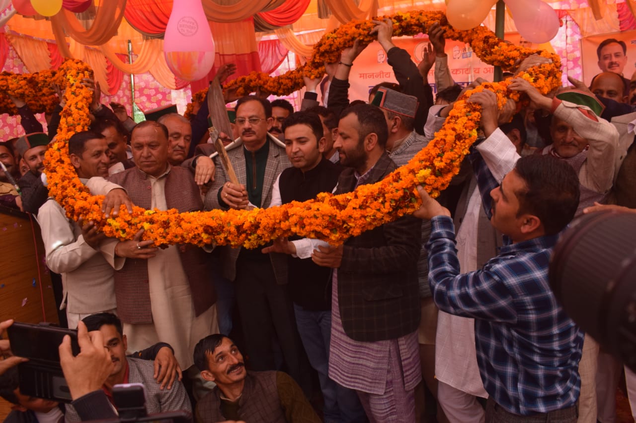 शिलाई क्षेत्र का विकास मेरी नैतिक जिम्मेवारी- हर्षवर्धन चौहान