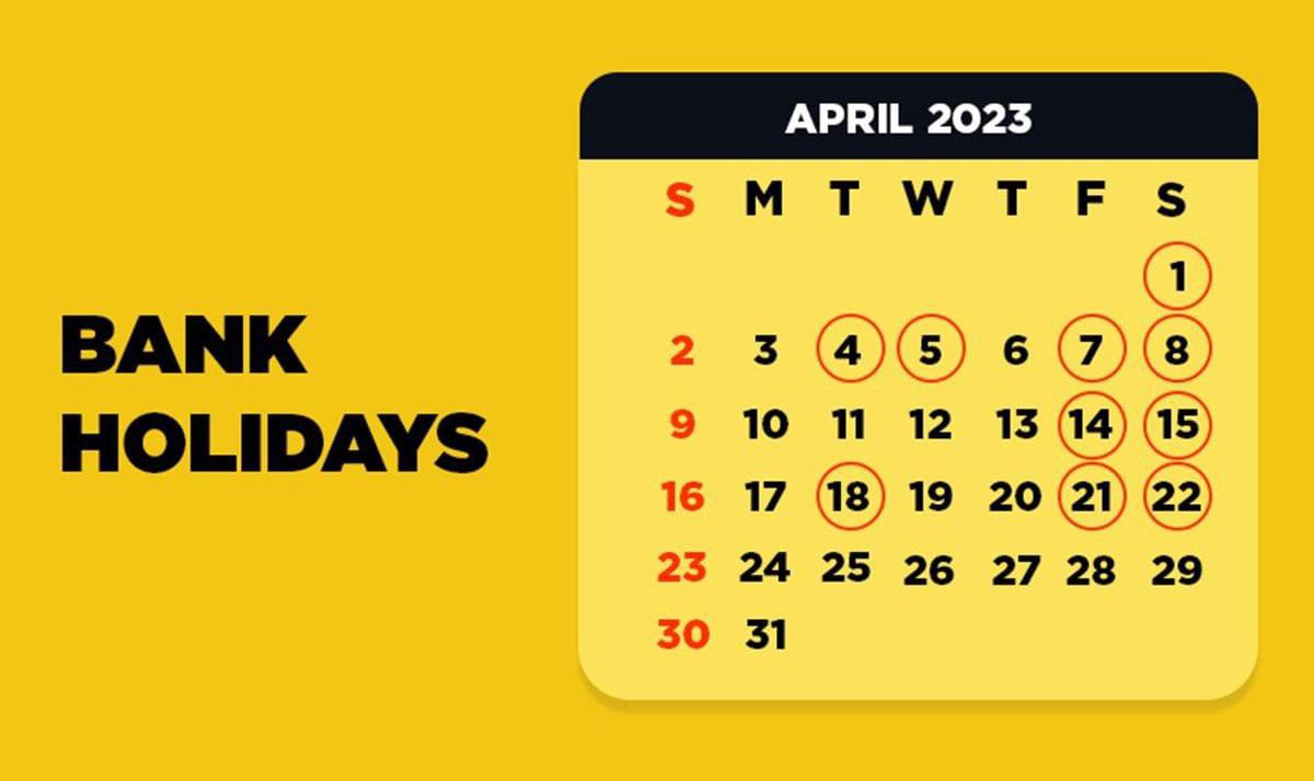 April…बैंकों में 15 दिन कामकाज रहेगा बन्द…दो दिनों की छुट्टी के साथ हुई शुरुआत…
