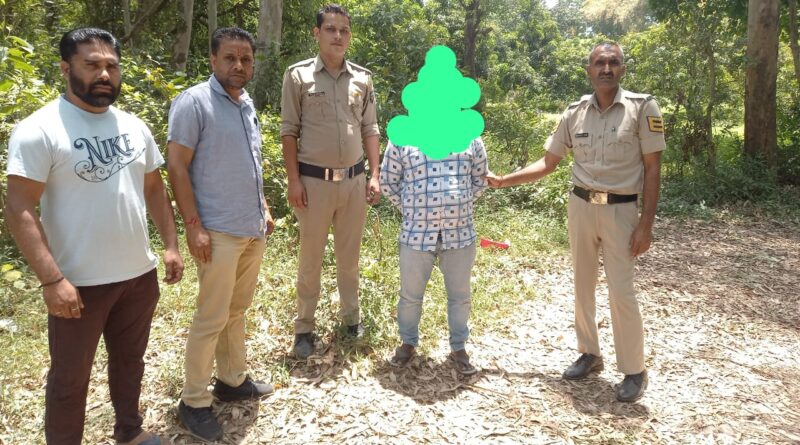 120 नशीले कैप्सूल तस्करी के साथ व्यक्ति गिरफ्तार…पुलिस ने पहुंचाया सलाखों के पीछे