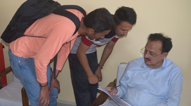 दो दिवसीय सिरमौर प्रवास पर रहेंगे उद्योग मंत्री…सुनेंगे जन समस्याएं 