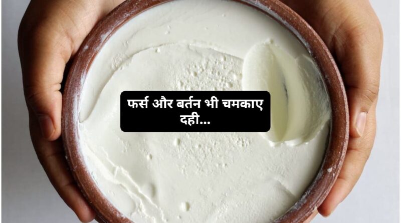 दही से चमकाएं बर्तन और फर्श…दही खाने के नहीं चमकाने के भी आए काम…पढ़िए सही तरीका 