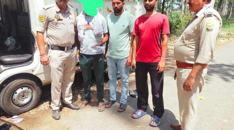 144 कैप्सूल के साथ यूवक गिरफ्तार…