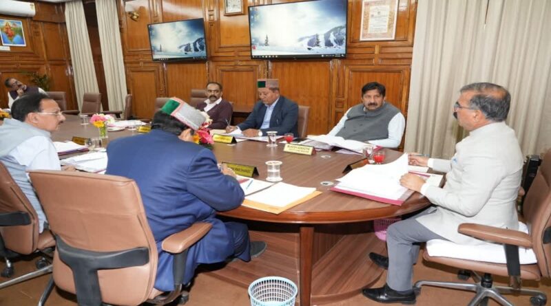 कैबिनेट बैठक में मुख्यमंत्री सहित सभी मंत्रियों ने लिए इन अहम मुद्दों पर निर्णय…