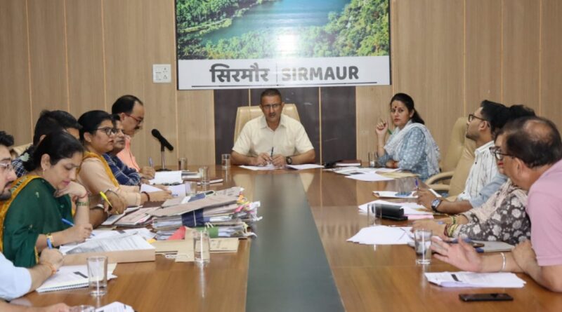 सिरमौर जिले में मतदान केंद्रों की प्रारूप सूचियां तैयार