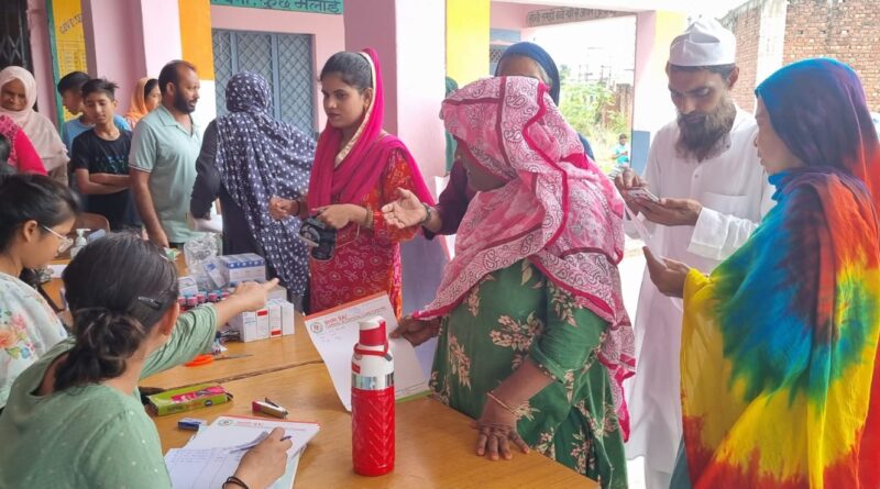 मिश्रवाला स्कूल में 250 छात्र छात्रों के साथ स्टाफ की हुई मुफ्त जाँच 