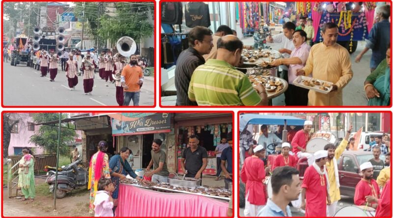 पांवटा साहिब में धूमधाम से मनाया गया वामन द्वादशी का त्योहार…उमड़ी भीड़…