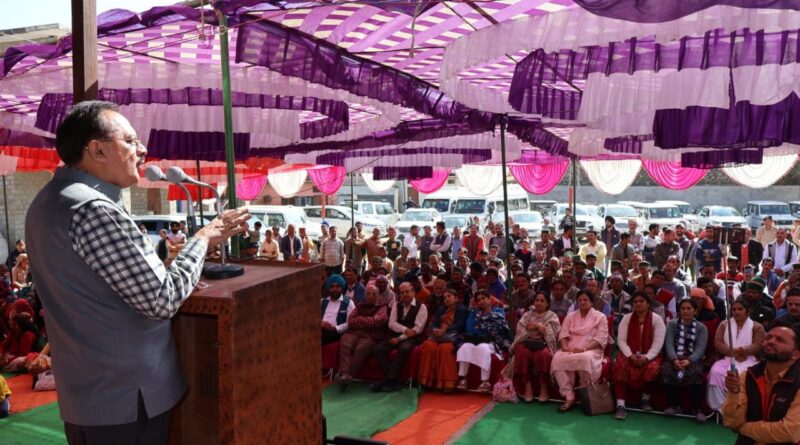 हर व्यक्ति को अपने स्वास्थ्य के प्रति सचेत और जागरूक रहना चाहिए-हर्षवर्धन चौहान