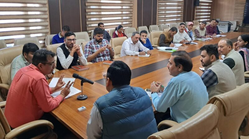 कैच द रेन अभियान की समीक्षा के लिए केन्द्रीय जल शक्ति मंत्रालय की टीम पहुंची नाहन…