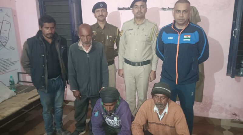 पांवटा में 123 कैप्सूल के साथ दो व्यक्ति गिरफ्तार… पूछताछ जारी 