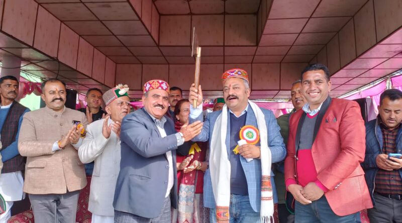 मेले एवं त्यौहार हमारी समृद्ध संस्कृति के परिचायक है इनका संरक्षण हम सभी का दायित्व- रोहित ठाकुर