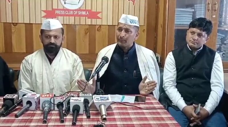 गिरिपारवासियों को ST Certificate issue करने के लिए सुक्खू सरकार को दिवाली तक का Ultimatum…