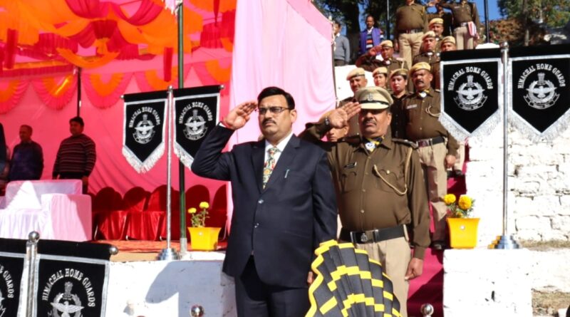 आपदा व आंतरिक सुरक्षा के दौरान गृहरक्षक करते हैं सराहनीय कार्य- एल आर वर्मा 