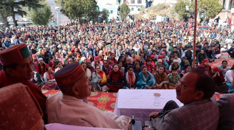 प्रदेश सरकार हाटी समुदाय को अनुसूचित जनजाति का दर्जा शीघ्र प्रदान करने के लिए प्रतिबद्ध-हर्षवर्धन चौहान