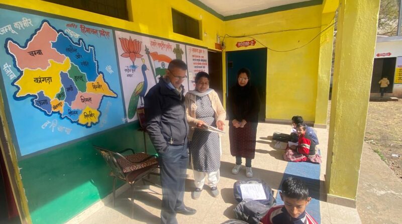 उपायुक्त ने नेहली धीड़ा राजकीय प्राथमिक पाठशाला और ग्राम पंचायत का किया औचक निरीक्षण…