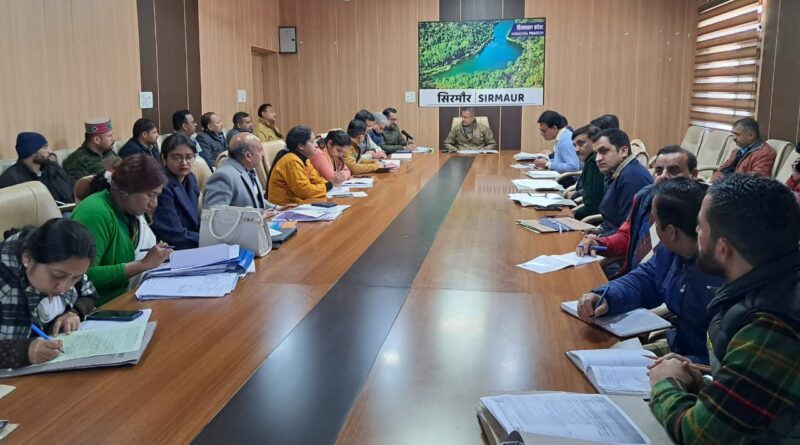 सिरमौर के सभी औद्योगिक इकाइयों में 25 फरवरी 2024 तक फायर सेफटी ऑडिट करने के निर्देश-सुमित खिमटा