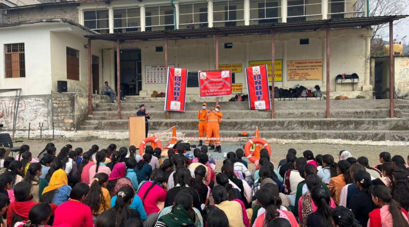 राजकीय महाविद्यालय, ददाहु में किया आपदाओं पर सामुदायिक जागरूकता कार्यक्रम*