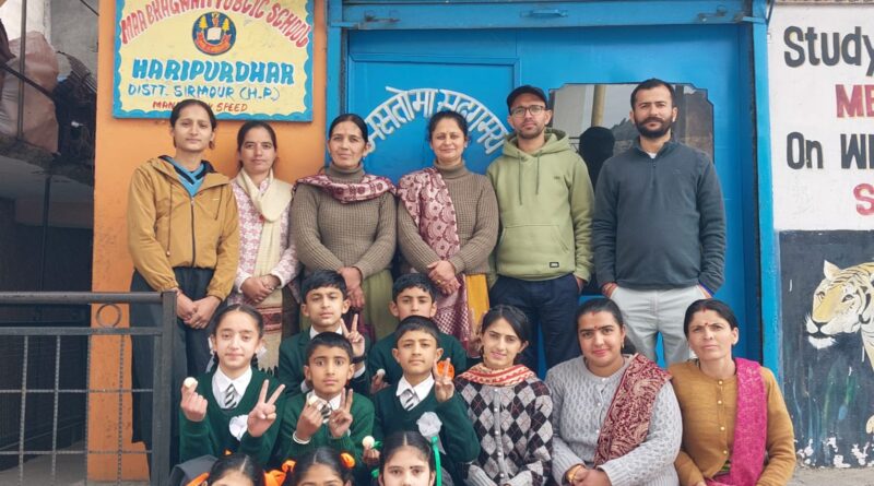 हरिपुरधार के आठ बच्चों ने नवोदय विद्यालय प्रवेश परीक्षा की पास…