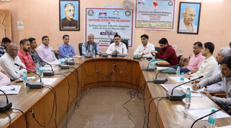 संभावित आपदा के दृष्टिगत भवनों के रिपेयर और रेट्रोफिटिंग…