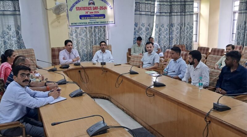 विकासात्मक योजनाओं हेतू निर्णय लेने में डेटा की अहम भूमिका – गौरव महाजन