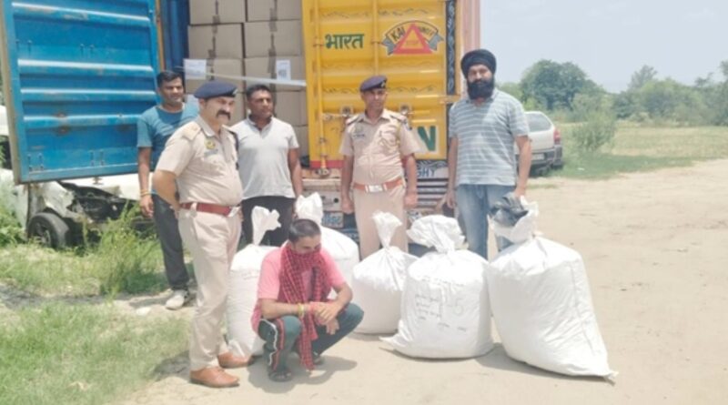 एक क्विंटल 46 किलो 890 ग्राम चूरा पोस्त के साथ पंजाब का व्यक्ति गिरफ्तार…