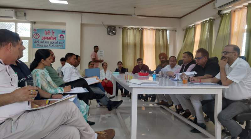 उपाध्यक्ष की अध्यक्षता में रोगी कल्याण समिति ददाहु की बैठक हुई आयोजित