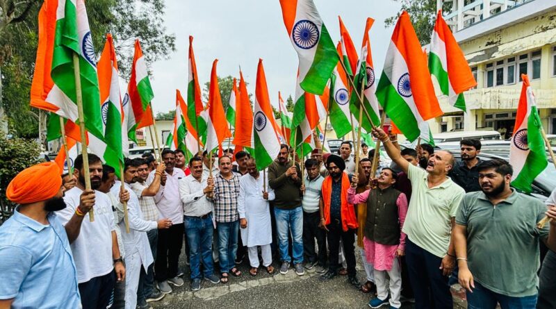 विभाजन के बाद भारत आए लोगों को किया सम्मानित…BJP ने मनाया विभीषिका दिवस….युवा मोर्चा ने निकाली तिरंगा यात्रा….