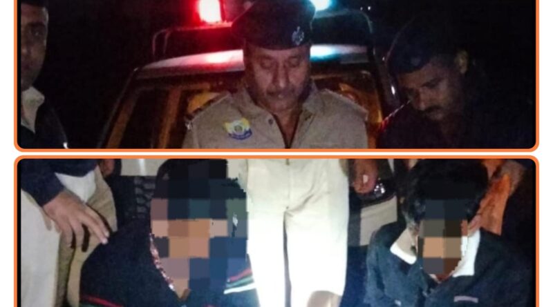 भारी मात्रा में नशीले पदार्थ चरस के साथ दो गिरफ्तार ….