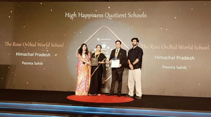 ऐतिहासिक उपलब्धि: देश के 10 शीर्ष स्कूलों में शामिल हुआ द रोज ऑर्किड स्कूल…