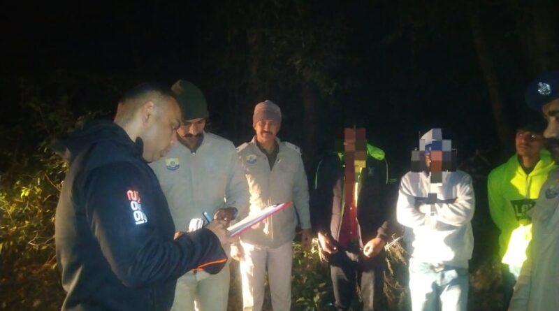 446 ग्राम चरस के साथ दो व्यक्ति गिरफ्तार….