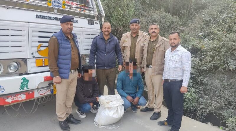 पांवटा साहिब में इस तरह की जा रही थी नशीले पदार्थ की तस्करी…पढ़िए कैसे….