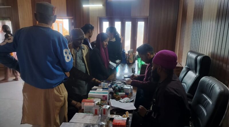 श्री साईं ने लगाया निःशुल्क कैंप 116 का जांचा स्वास्थ्य….