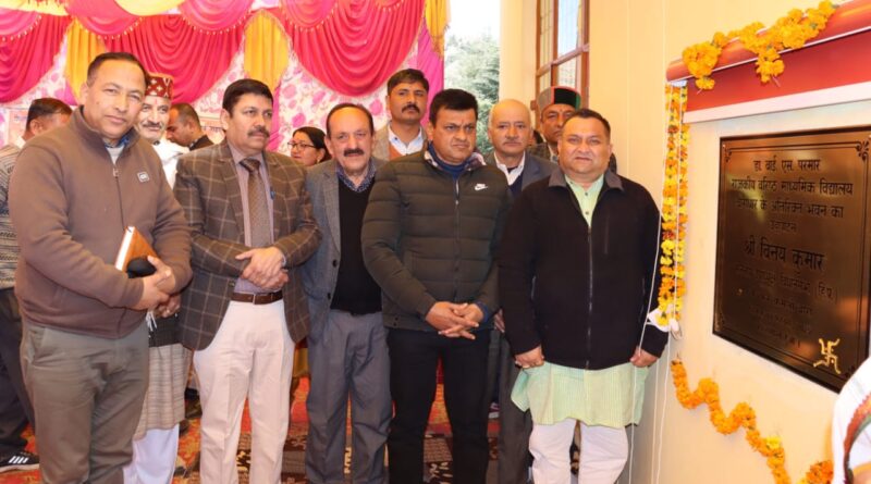 विधानसभा उपाध्यक्ष ने बोगधार में किये 55 लाख रुपए के लोकार्पण