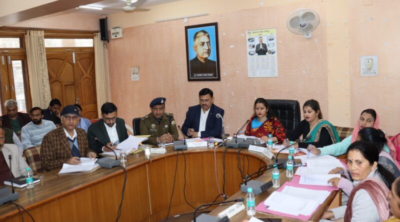 सीमा कन्याल की अध्यक्षता में जिला परिषद की त्रैमासिक बैठक आयोजित…