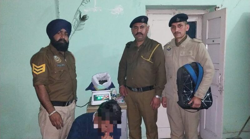 शिमला का व्यक्ति पांवटा में 1.614 किलो ग्राम चरस के गिरफ्तार…