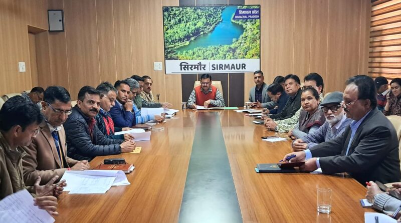 एस सी डी पी के तहत 31 मार्च 2025 तक निर्धारित लक्ष्य पूरा करें सभी विभाग-एल.आर.वर्मा