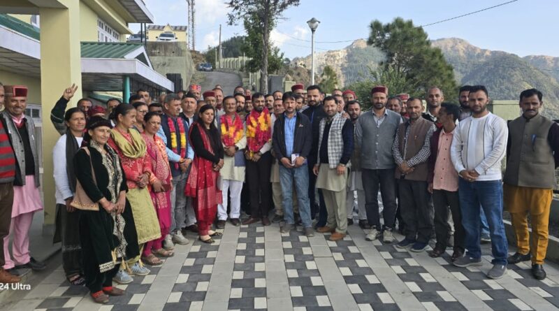 नवनियुक्त कार्यकारिणी बैठक भाजपा मण्डल अध्यक्ष बलबीर सिंह ठाकुर की अध्यक्षता में संपन्न…