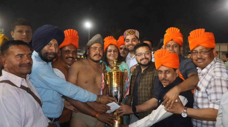 पांवटा साहिब के होली मेले में विशाल दंगल का हुआ आयोजन…